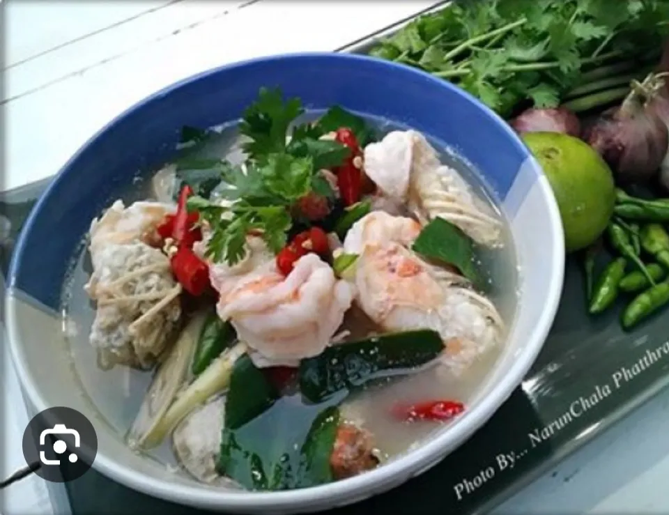 Tom Yam Soupe Épicée